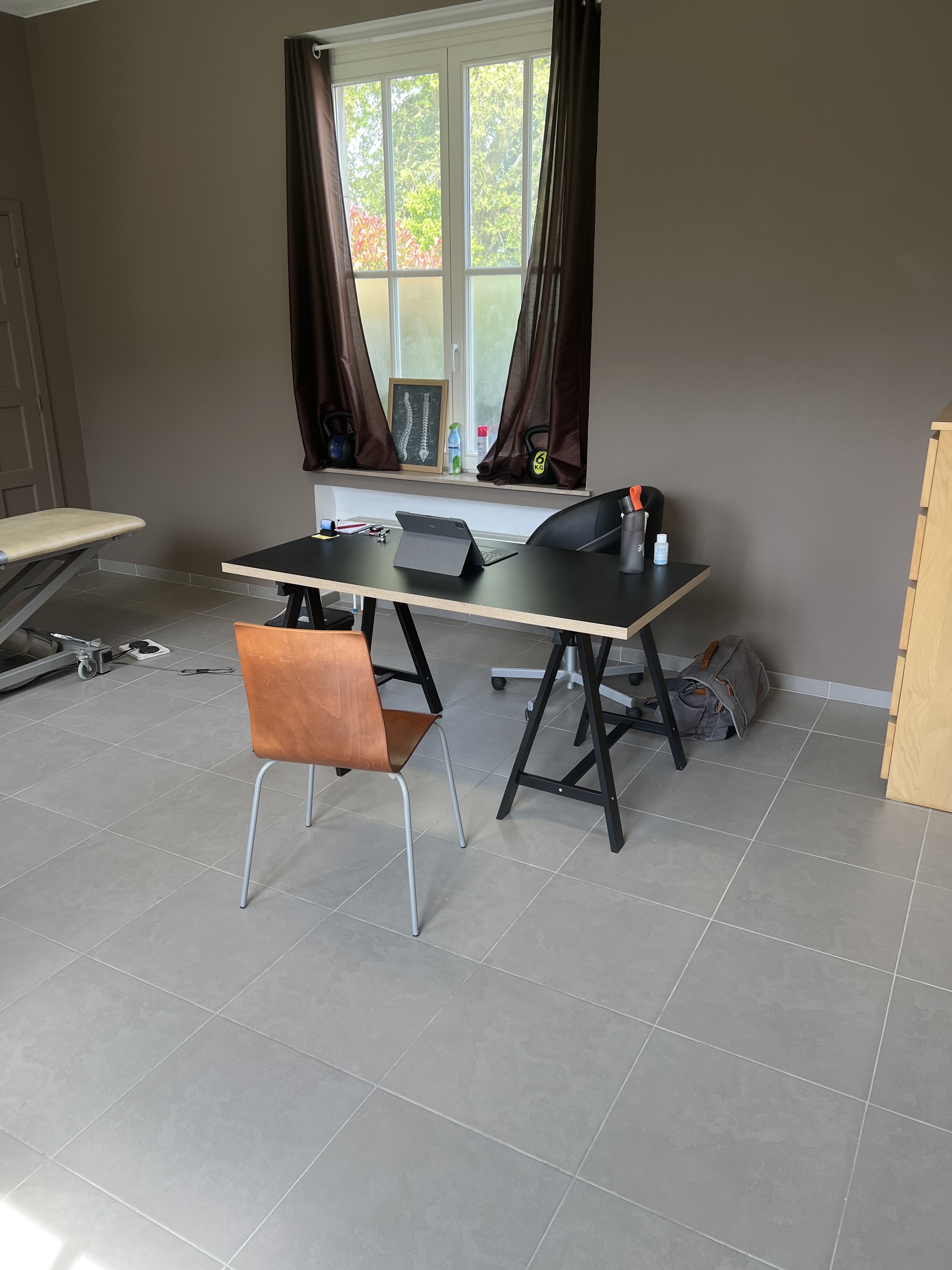 intérieur du cabinet de clerck